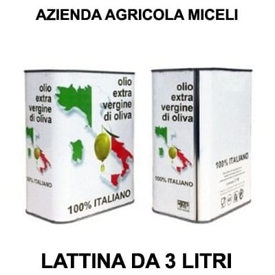 olio extravergine di oliva domenico miceli 3 lt.