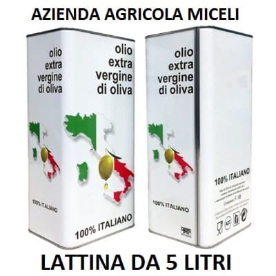 olio extravergine di oliva domenico miceli 5 lt.