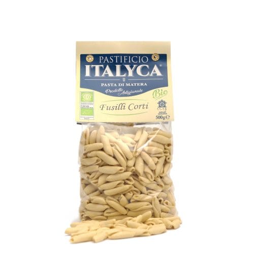 FUSILLI Corti PASTA ARTIGIANALE BIOLOGICA 100% ITALIA 500g