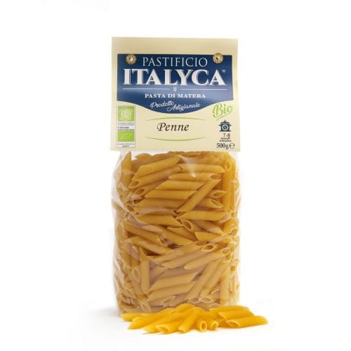PENNE PASTA ARTIGIANALE BIOLOGICA 100% ITALIA 500g