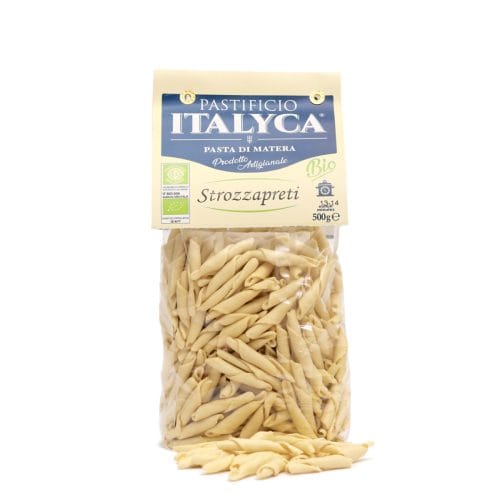 STROZZAPRETI PASTA ARTIGIANALE BIOLOGICA 100% ITALIA 500g