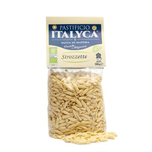STROZZETTE PASTA ARTIGIANALE BIOLOGICA 100% ITALIA 500g