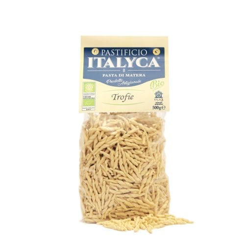 TROFIE PASTA ARTIGIANALE BIOLOGICA 100% ITALIA 500g