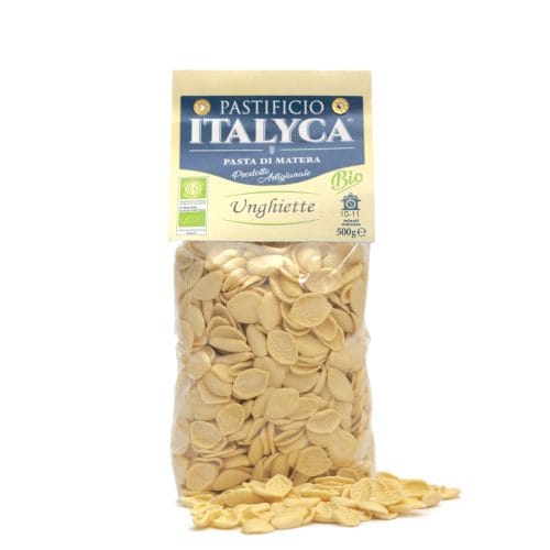UNGHIETTE PASTA ARTIGIANALE BIOLOGICA 100% ITALIA 500g